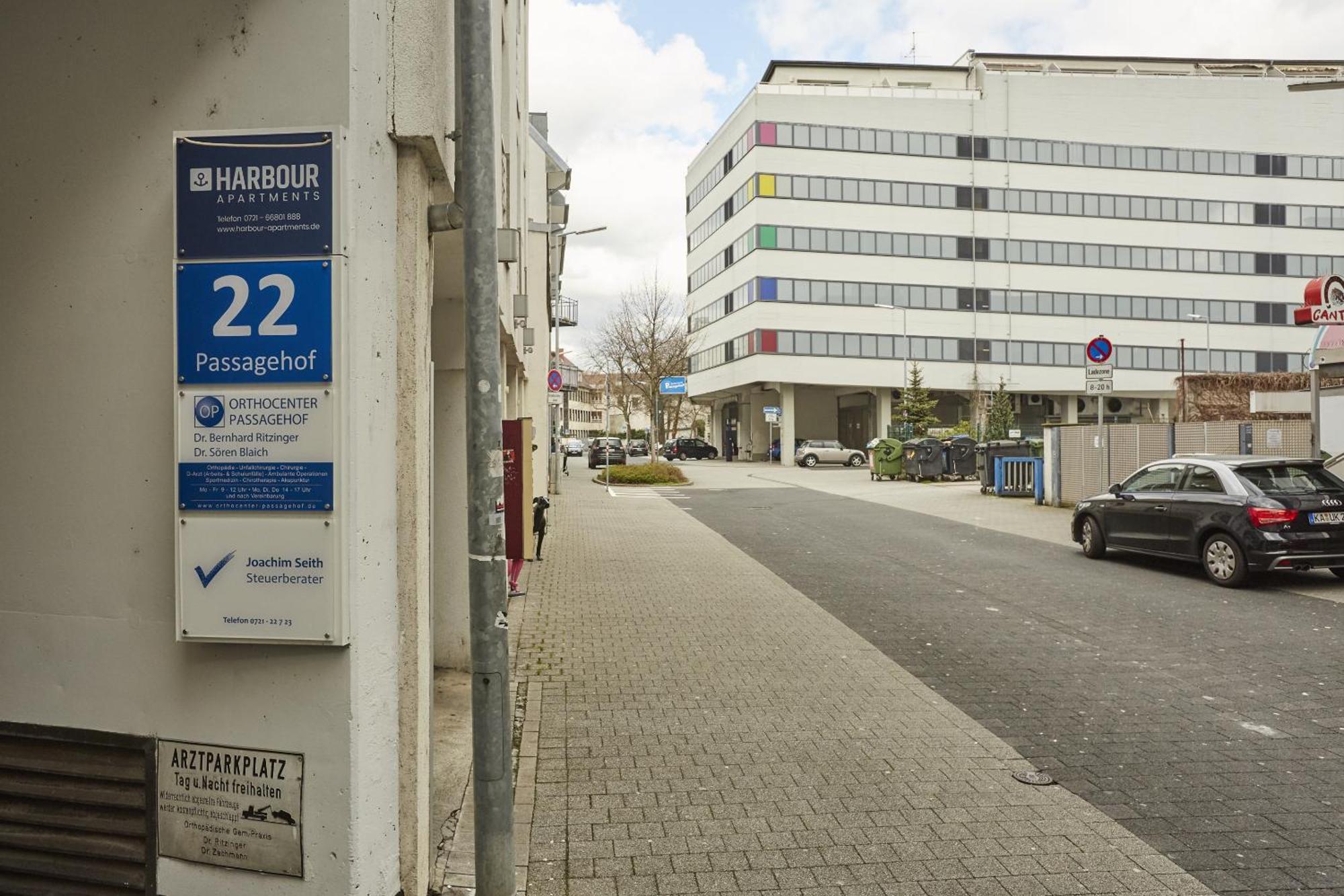 Harbour Apartments Karlsruhe Ngoại thất bức ảnh